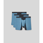 mens boxer brief with horizontal fly 3 pack displayed flat