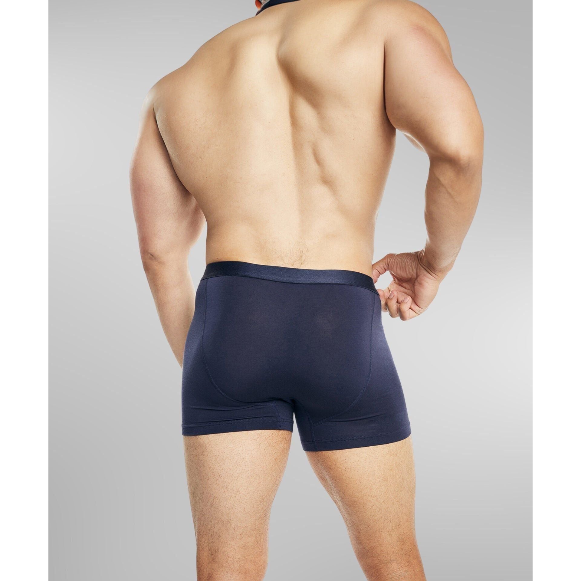 SilkCut Hybrid Pouch Fly men’s boxer briefs single pair showcasing ultra soft lightweight Micro Modal Air fabric