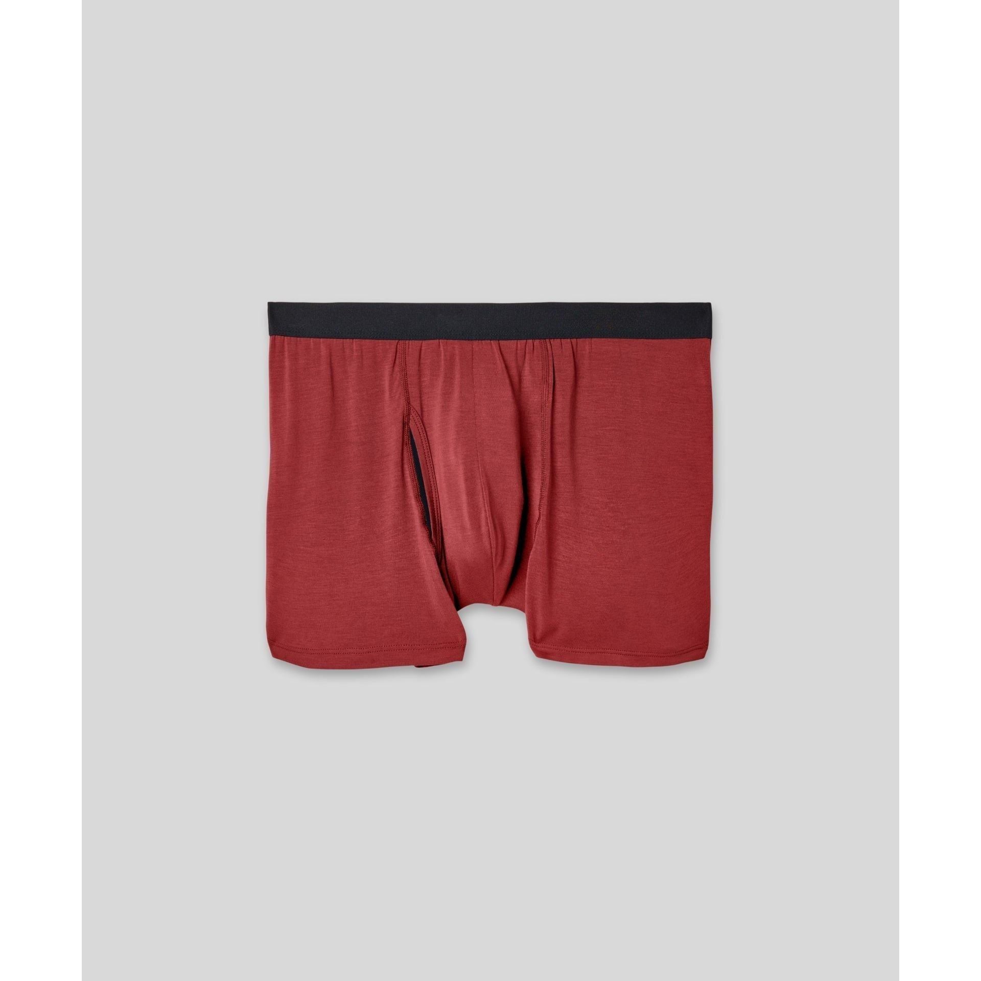 SilkCut premium men’s boxer briefs breathable quick-dry fabric flat-lay image