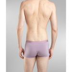 SilkCut men’s trunks shown folded with waistband and fabric detail
