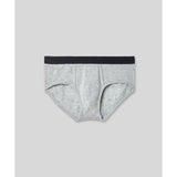 Model wearing SilkCut hip brief displaying sleek, contoured pouch
