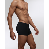 SilkCut black modal trunk underwear – soft, stretchy, and moisture-wicking