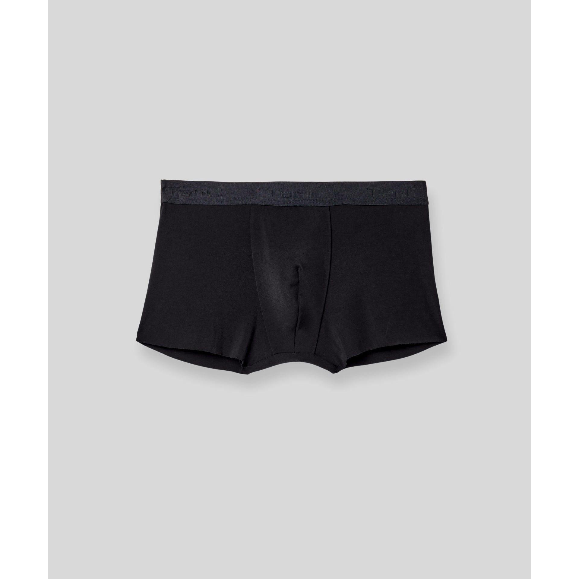 Side view of SilkCut Sea Island Cotton Boxer Trunks showing smooth stretch fit
