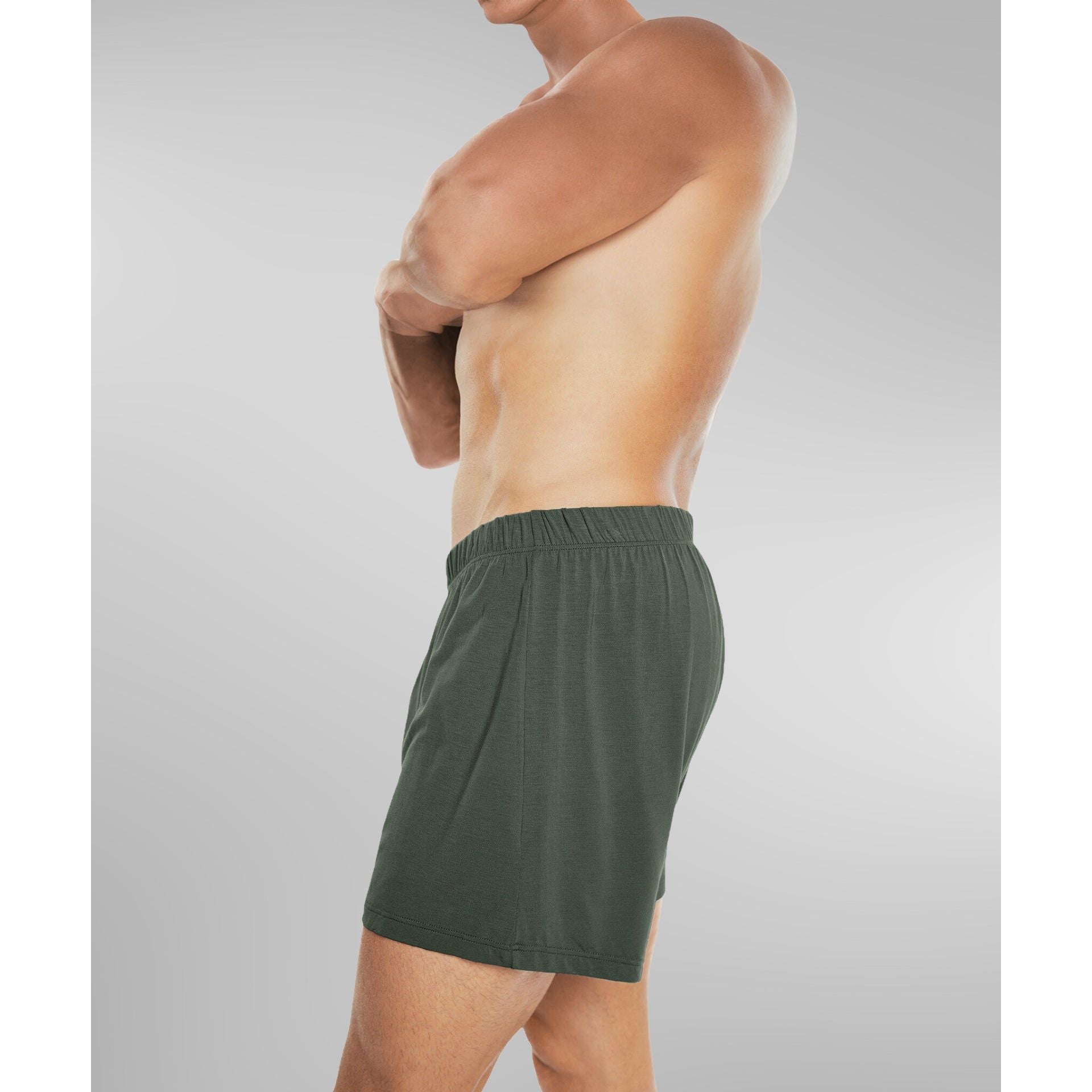 Premium Micro Modal Air men’s boxers showing waistband and pouch detail