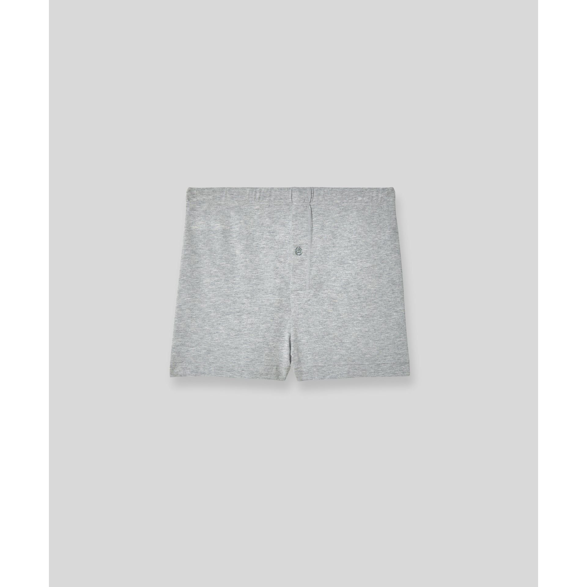 Slim Button Boxer Brief in Grey – soft, stretchy Micro Modal Air fabric