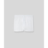 White Slim Button Boxer Brief – breathable Micro Modal with front button fly