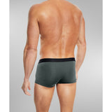 Model wearing SilkCut Sea Island Cotton Boxer Trunks – modern low-rise fit with contour pouch