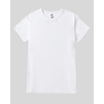 SilkCut Micro Modal Air v-neck undershirt in white showing lightweight breathable fabric and smooth fit