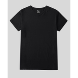 Breathable Micro Modal Air men’s V-neck undershirt Black front view lightweight fit