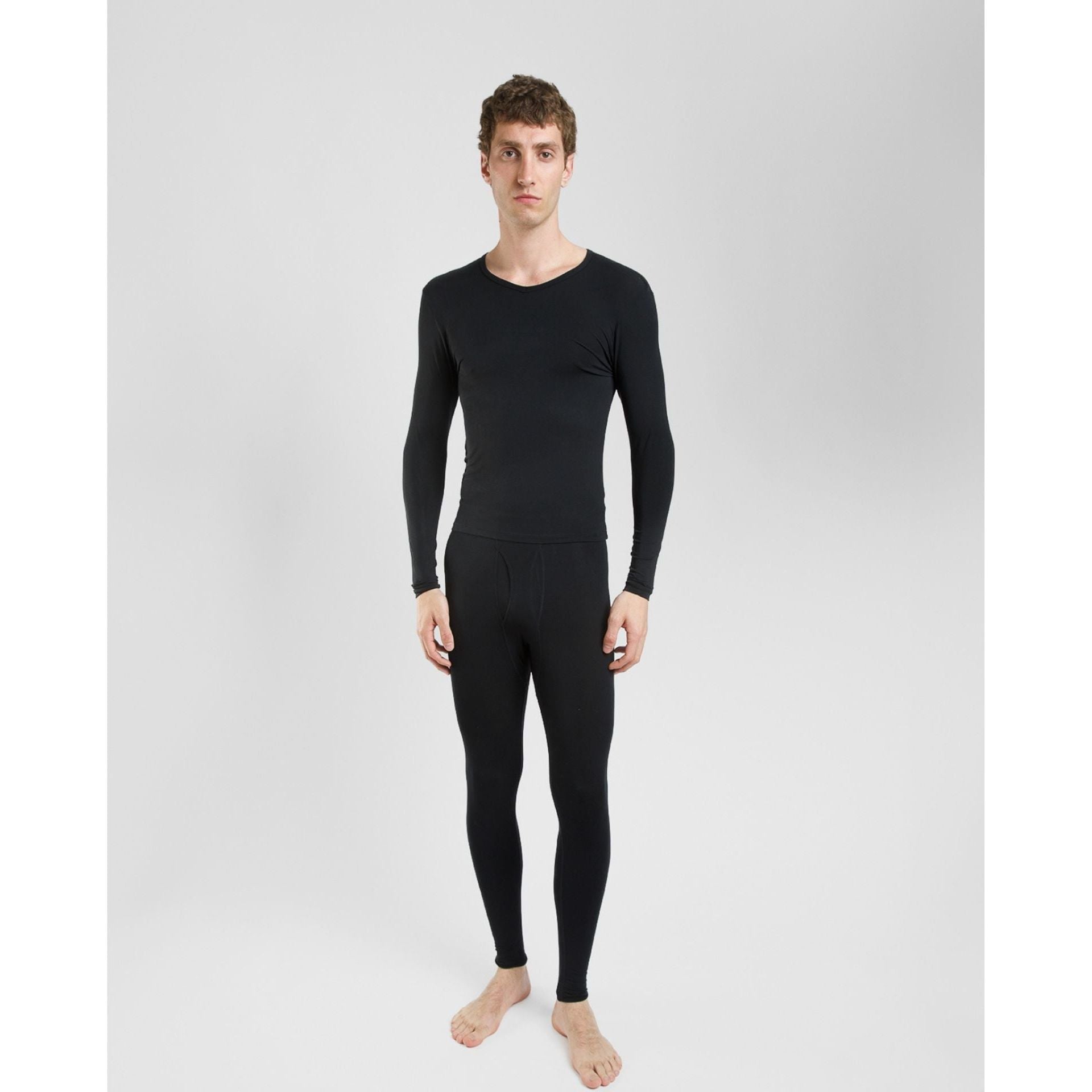 Lightweight men's thermal base layer – navy
