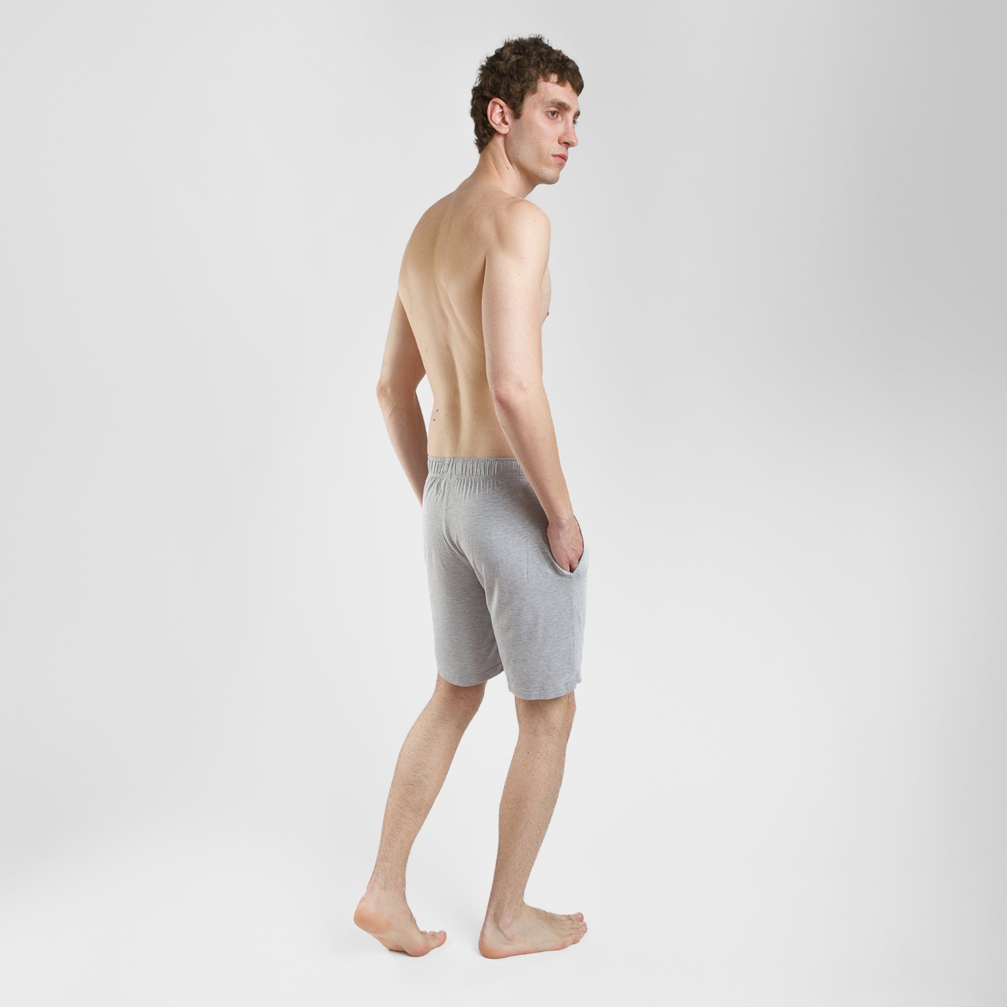 high-end men’s loungewear shorts