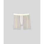 SilkCut Cooling Long Boxer Briefs in grey showing ergonomic pouch and long-leg cut