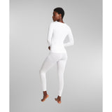 Women’s soft performance leggings with tummy support waistband