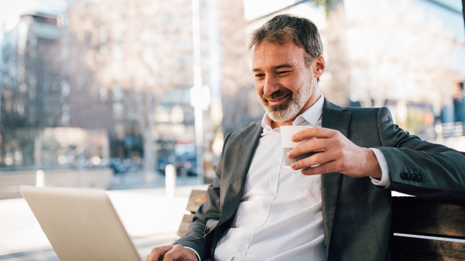 excited man looking at silkcut black friday offers 