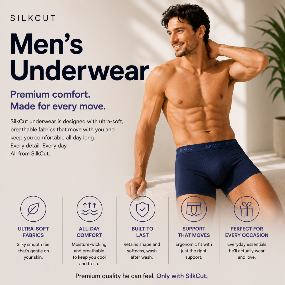 SilkCut men's underwear