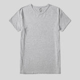 Silk Cut V-Neck Undershirts in Grey