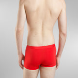 SilkCut Mens Trunk Underwear in red
