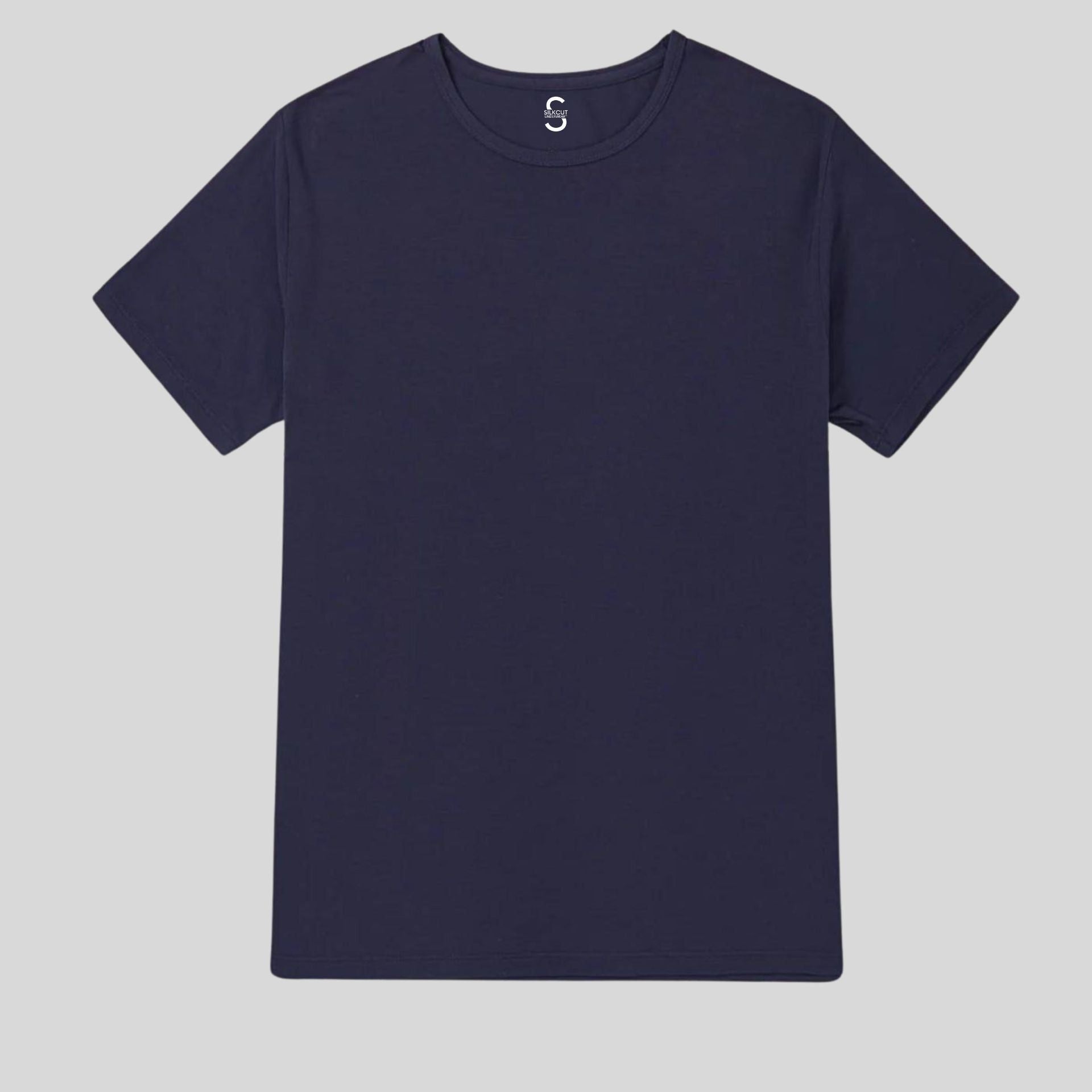 silkcut crew neck t-shirt stylish and modern silhouette