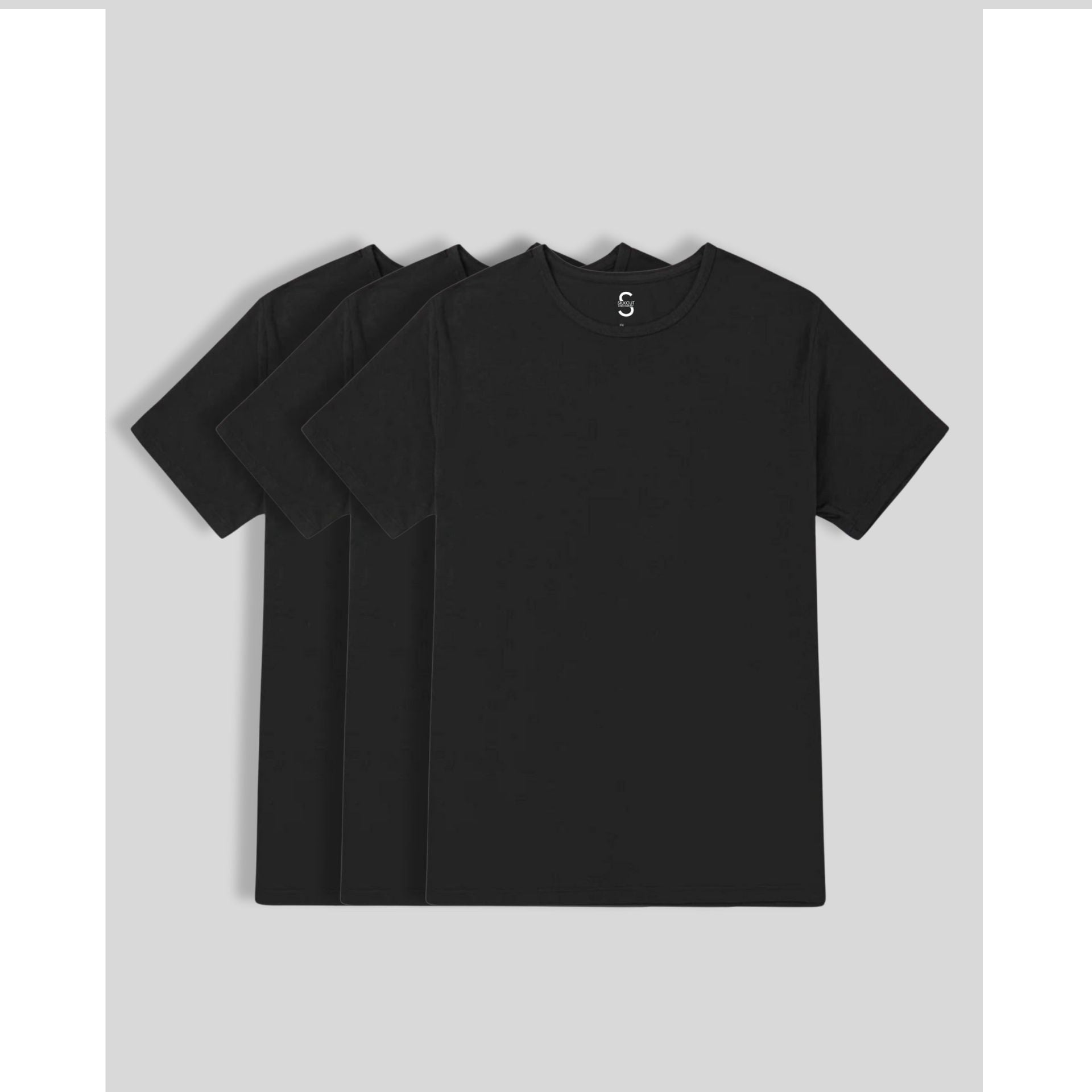 Apex Men's Crew Neck T-Shirt - 3 Pack