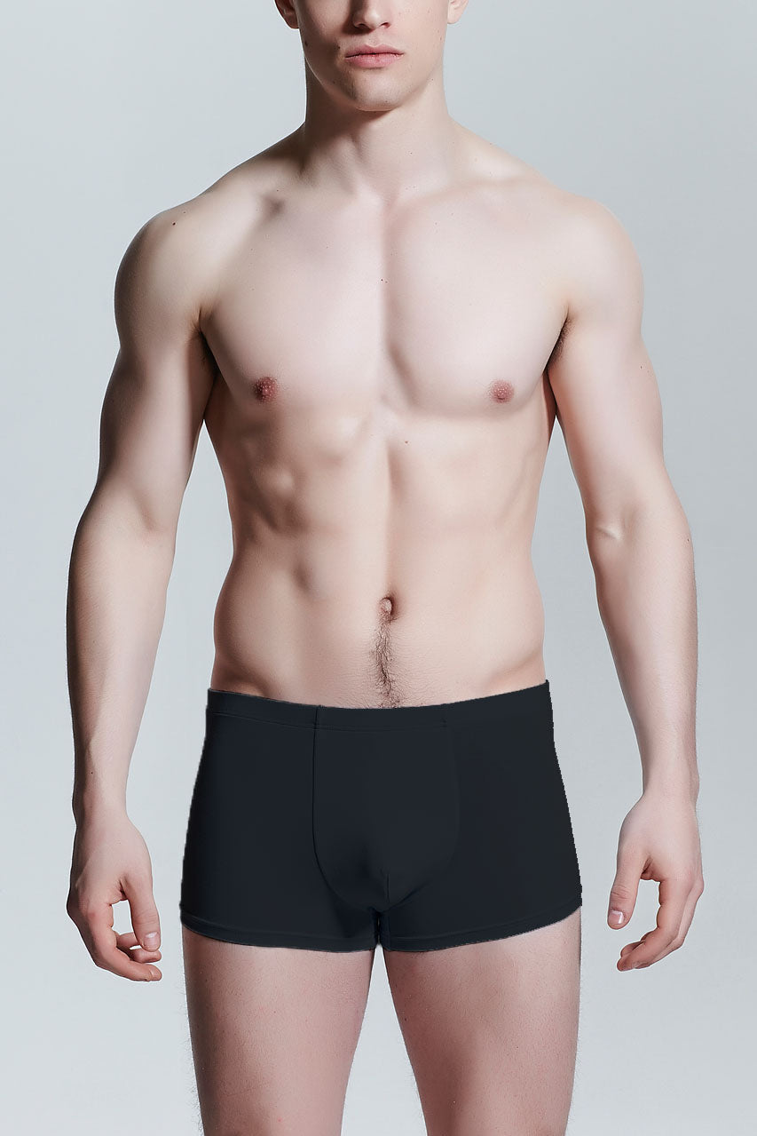 Modal Trunk Underwear black on model