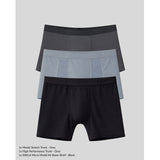 SilkCut Style Discovery Set – Men’s Underwear Trial 3-Pack (Boxer Brief & Trunk)