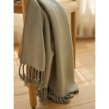 Bamboo Tassel Throw