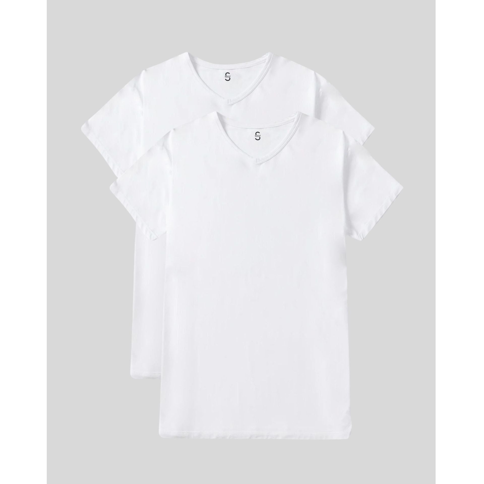 silkcut v-neck undershirt ultra-soft lightweight and promotes breathability