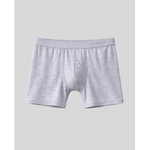 Gray boxer briefs with 'SilkCut' brand on a light gray background boxer brief comfortable for all-day wear