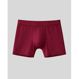 Cabernet SilkCut boxer briefs on a light gray background