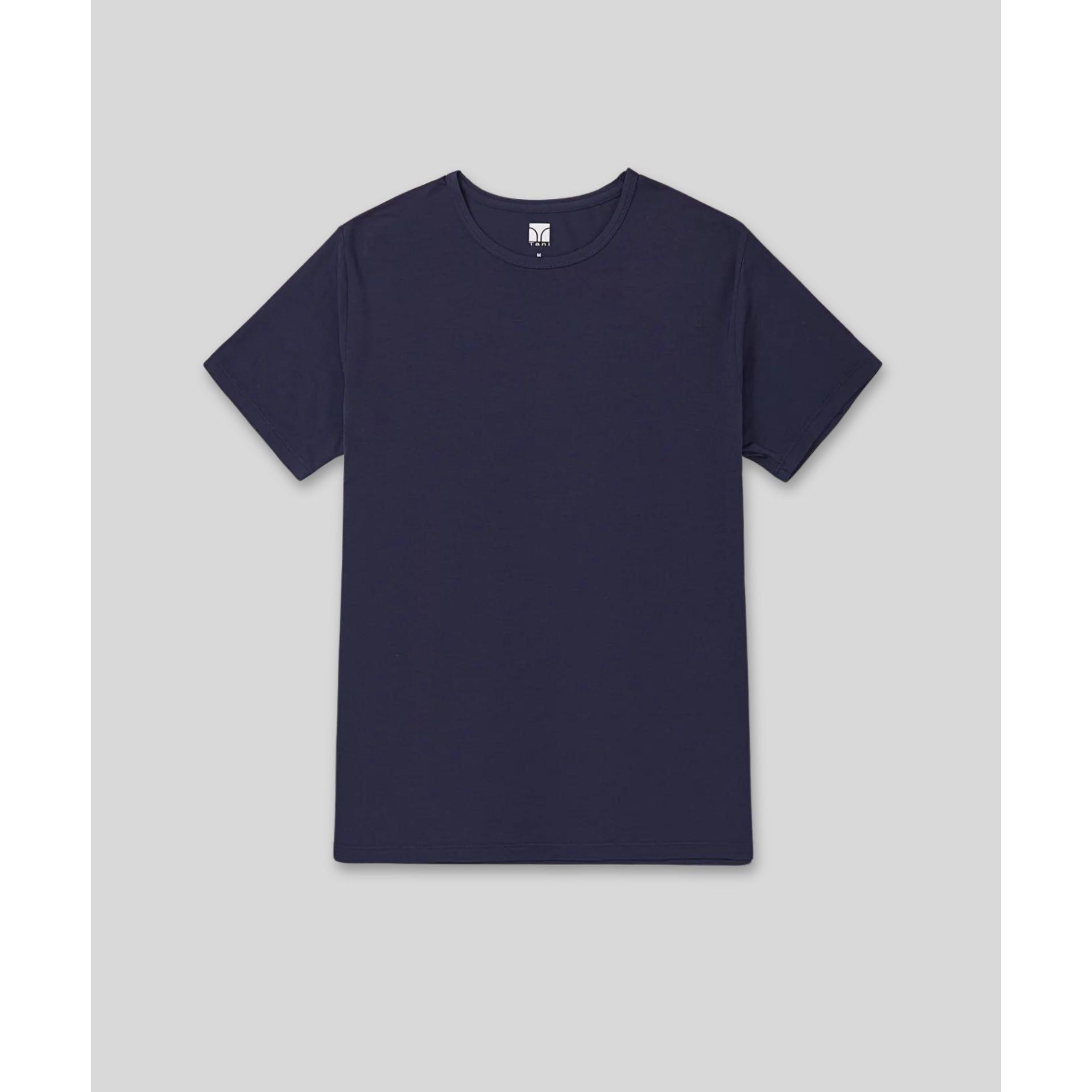 Blue Crew Neck T-Shirt for Men