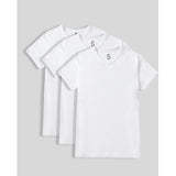 V-Neck Undershirts for Men – 3 Pack | Lightweight Breathable Comfort