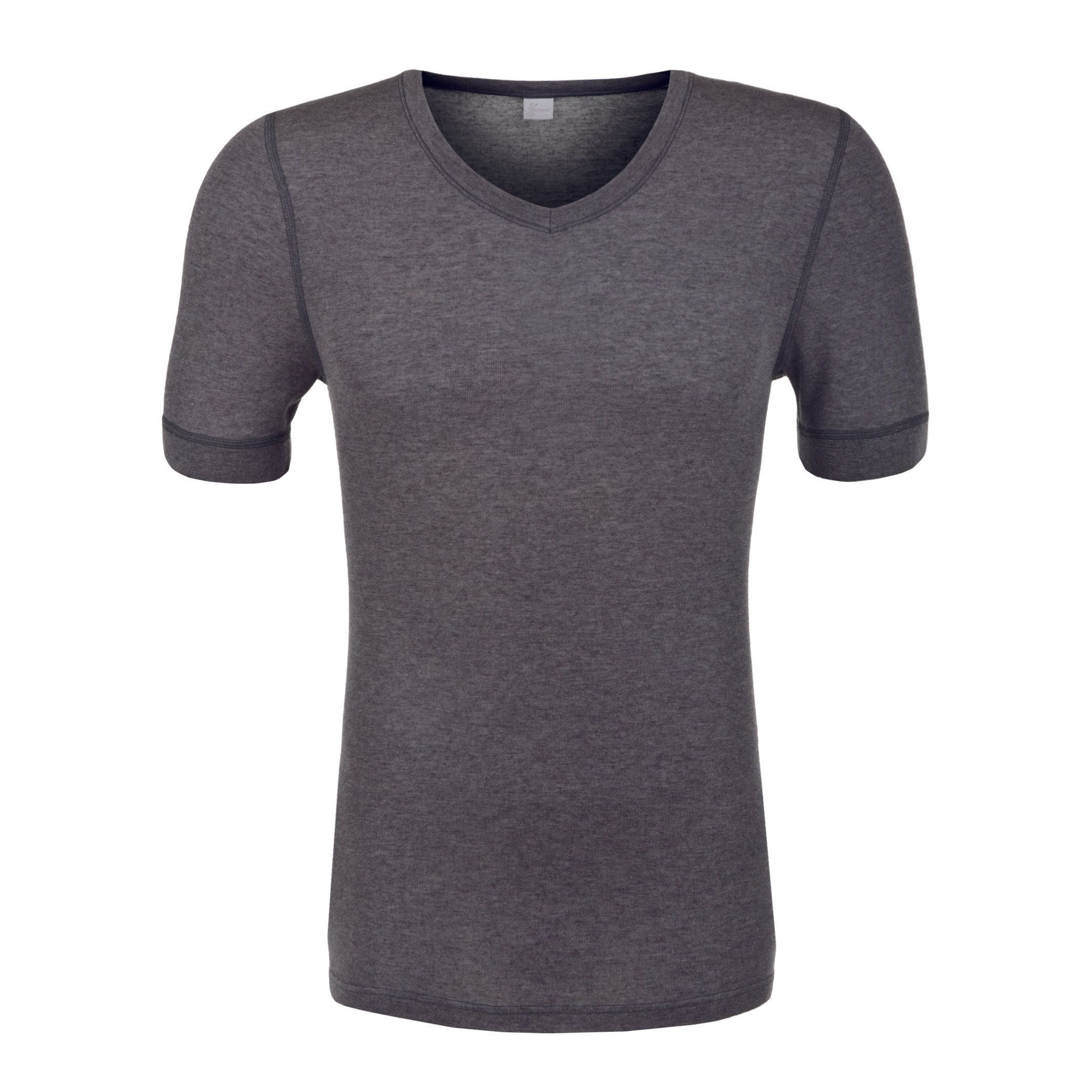 Gray t-shirt on a white background