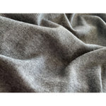 Close-up of gray fabric texture