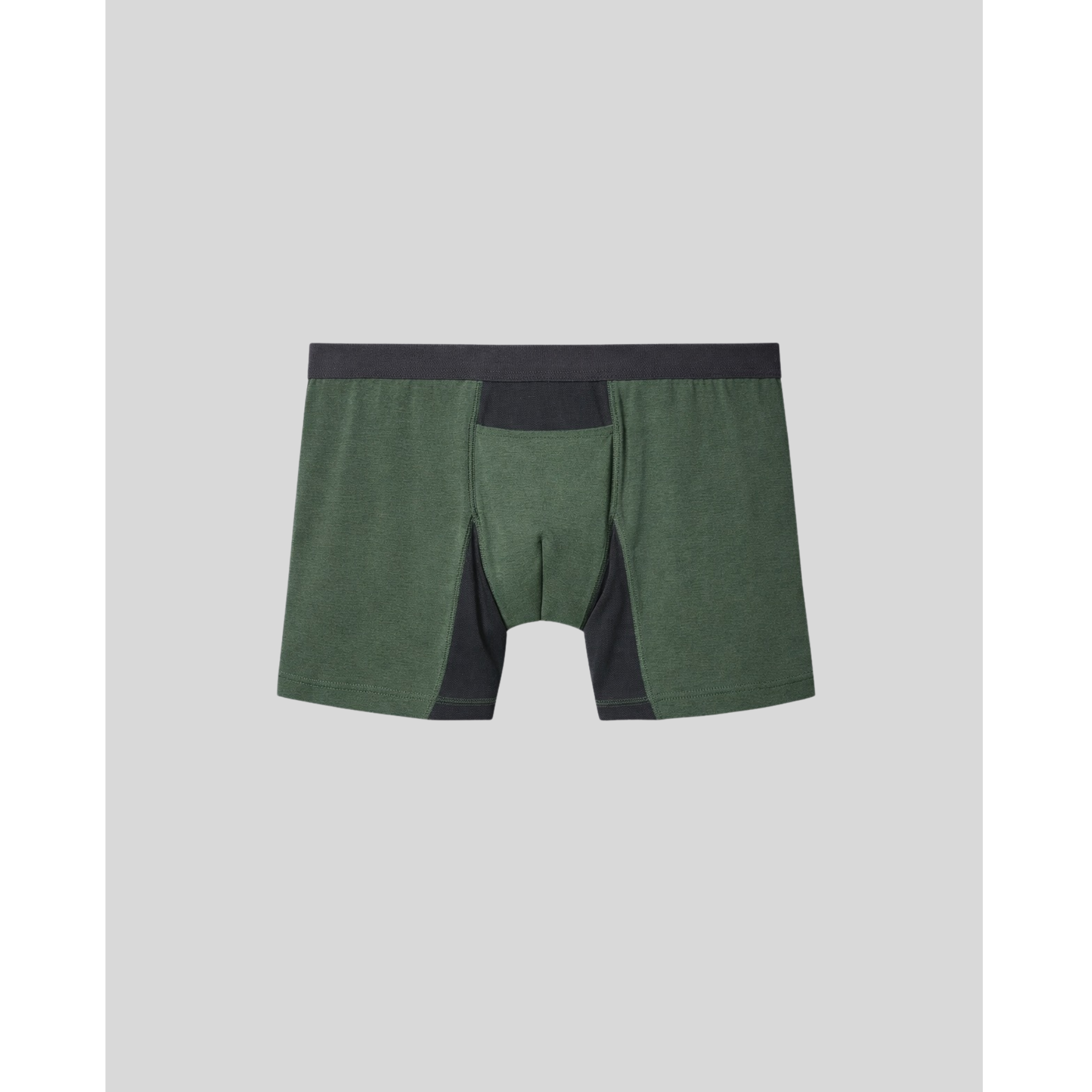 Silkcut breathable boxer briefs in khaki