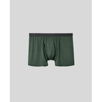 Green boxer briefs on a light gray background