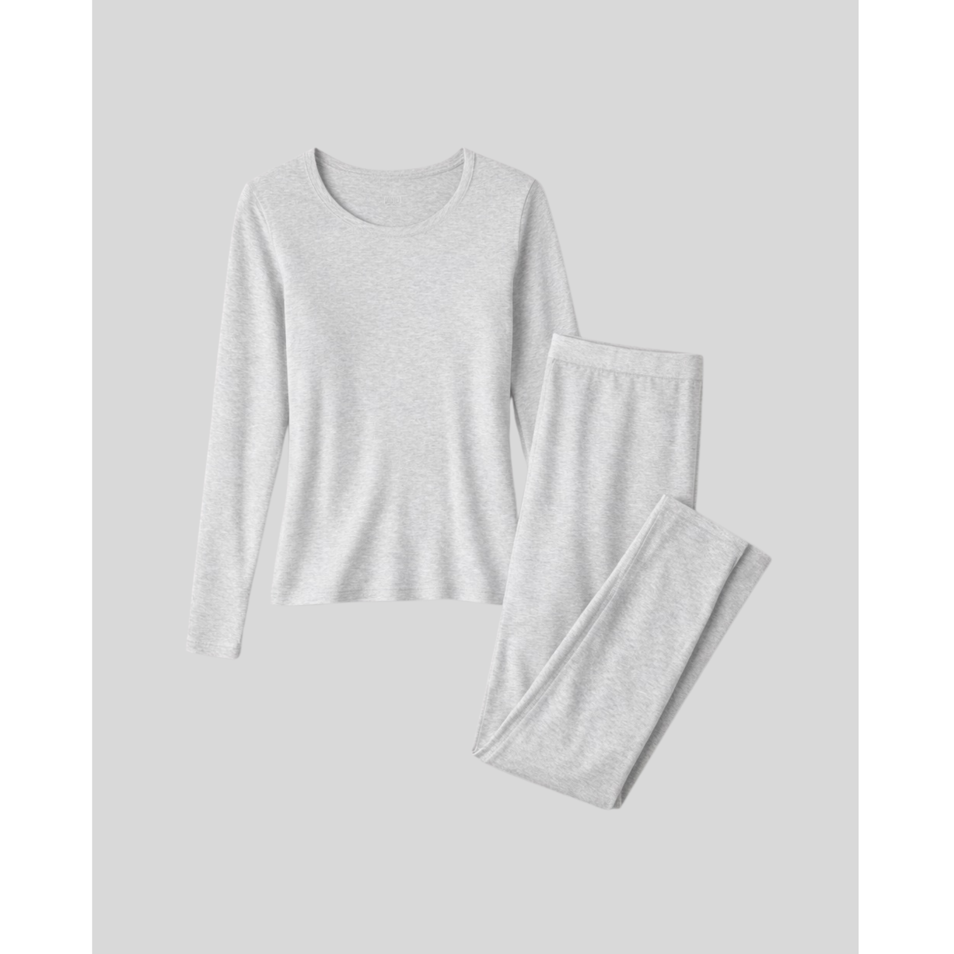 women's micro modal thermals in Grey