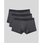 Three pairs of black boxer briefs in breathable Micro Modal fabric and stretch construction help keep you cool, dry, and comfortable during movement and long days.