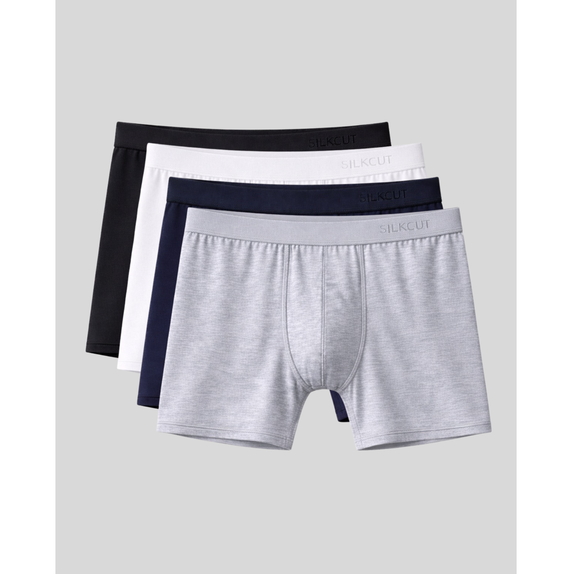 silk cut mens underwear four pack bundle