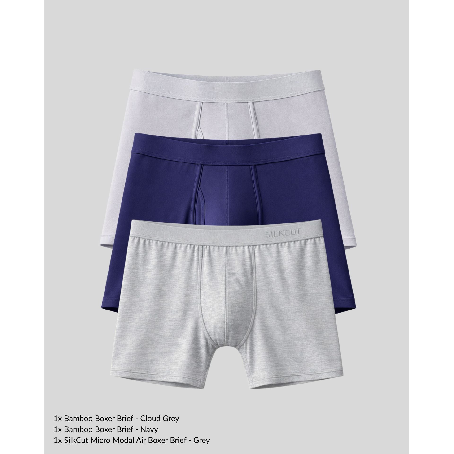 Find Your Fit Discovery Set | Men's Underwear Fit Trial | SilkCut