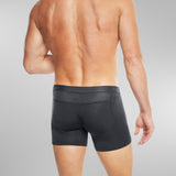 Man Wearing a Boxer Brief with Horizontal Fly