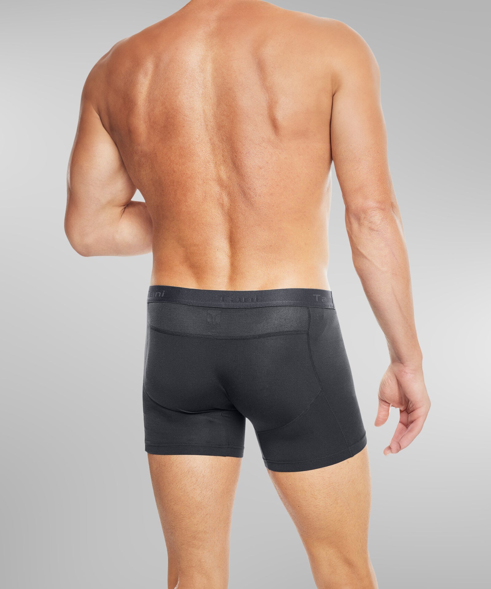 Man Wearing a Boxer Brief with Horizontal Fly