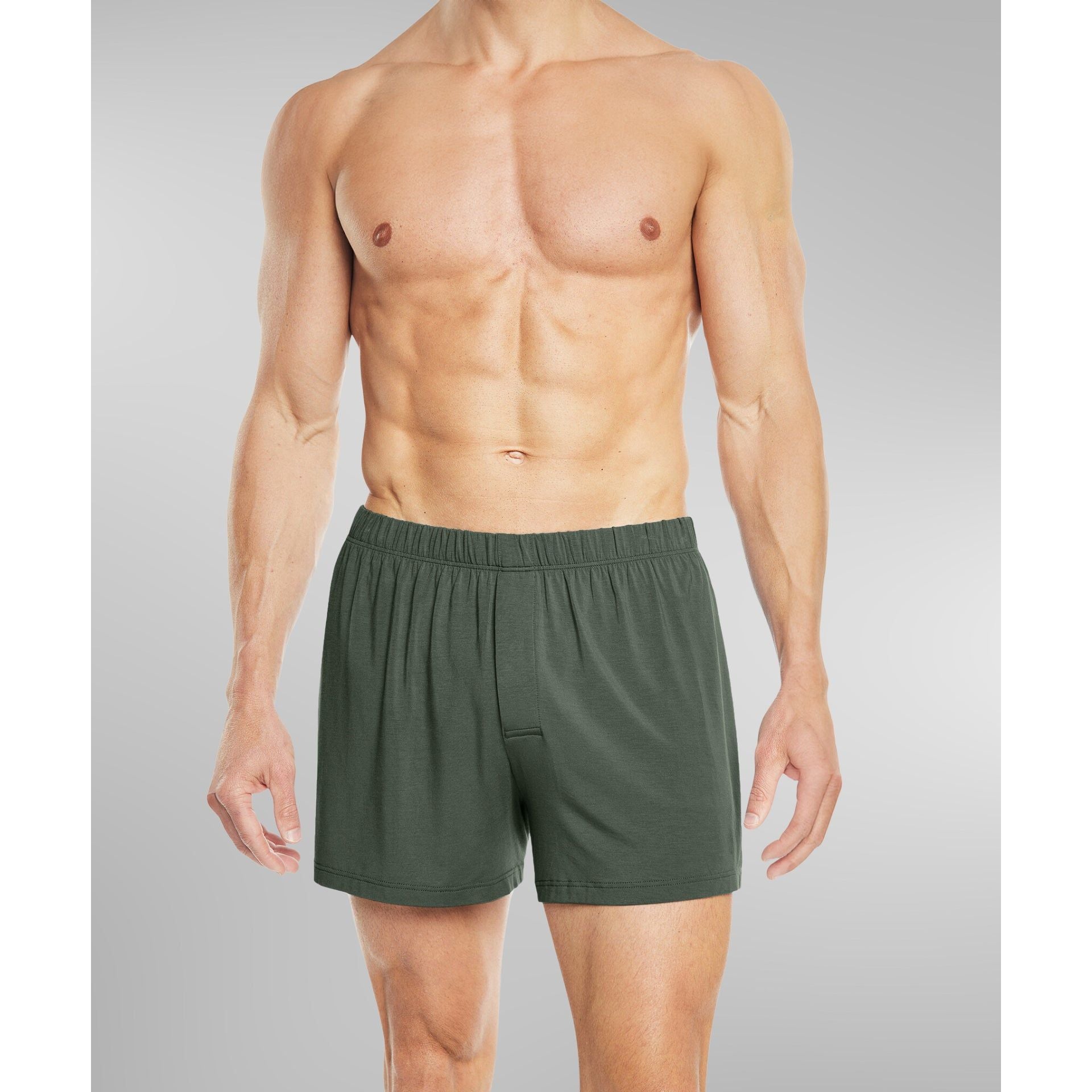 SilkCut-Modal-Mens Boxers in Green Color