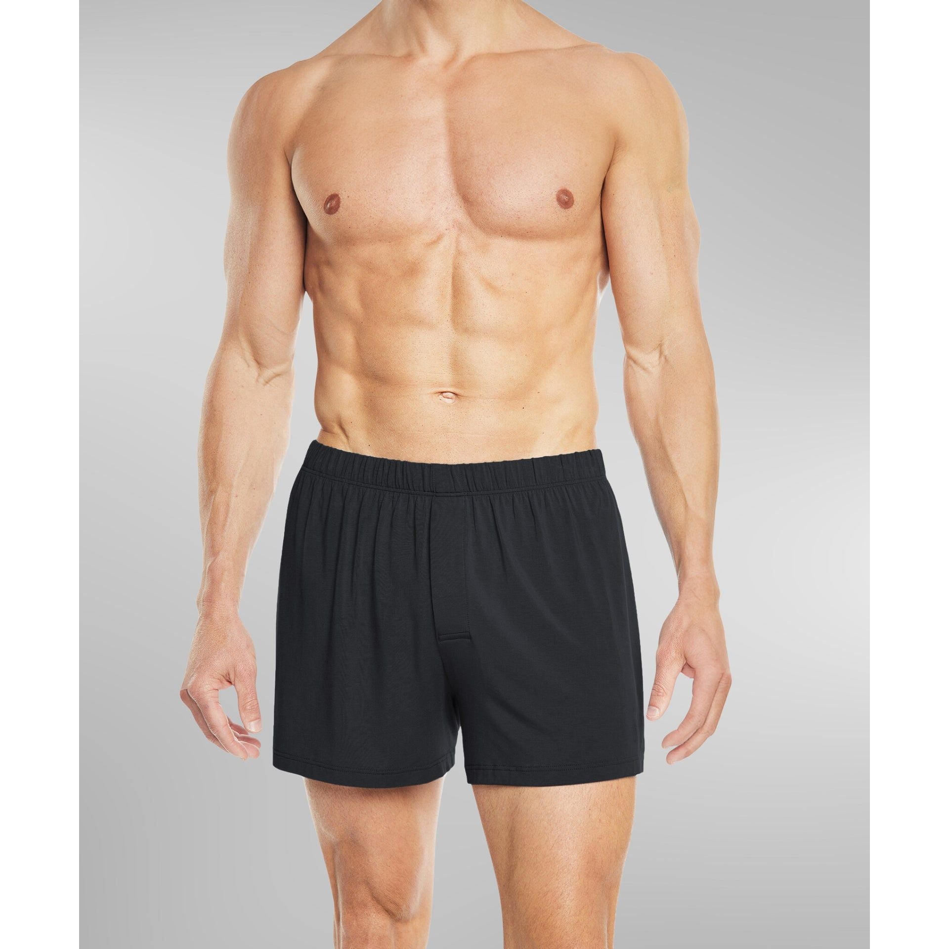 Modal-Mens Boxers Black