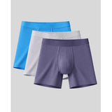 SilkCut Bamboo Boxer Briefs - Multicolor 3 Pack