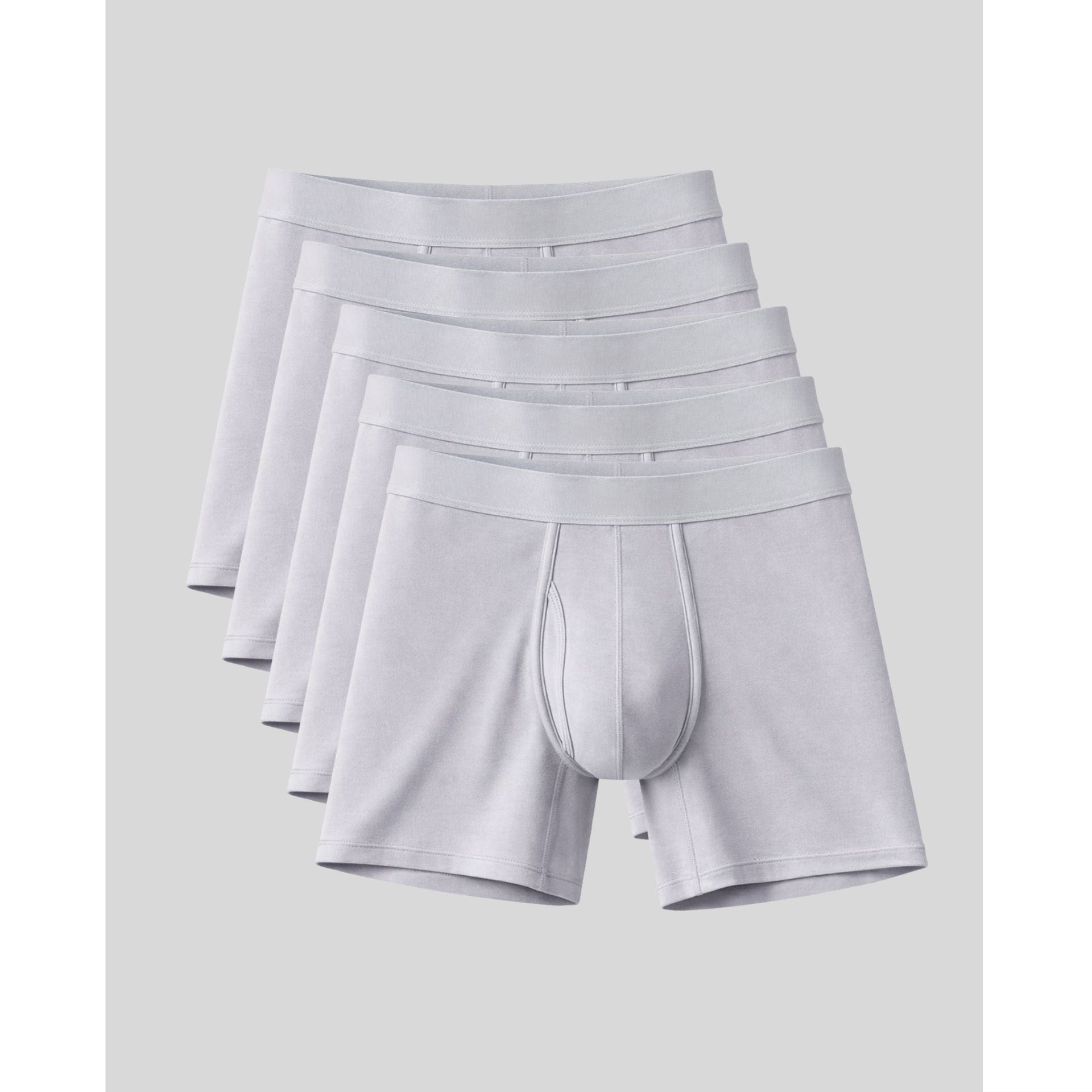 SilkCut Bamboo Boxer Briefs - 5 Pack