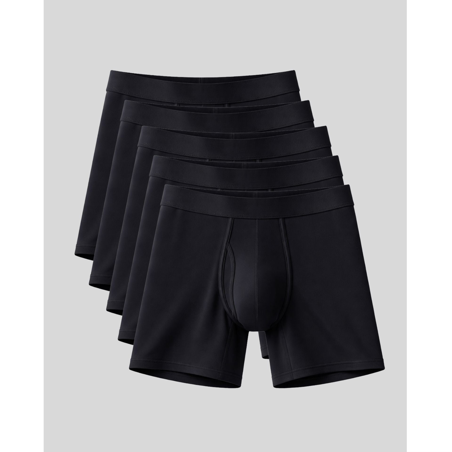 SilkCut Bamboo Boxer Briefs - 5 Pack