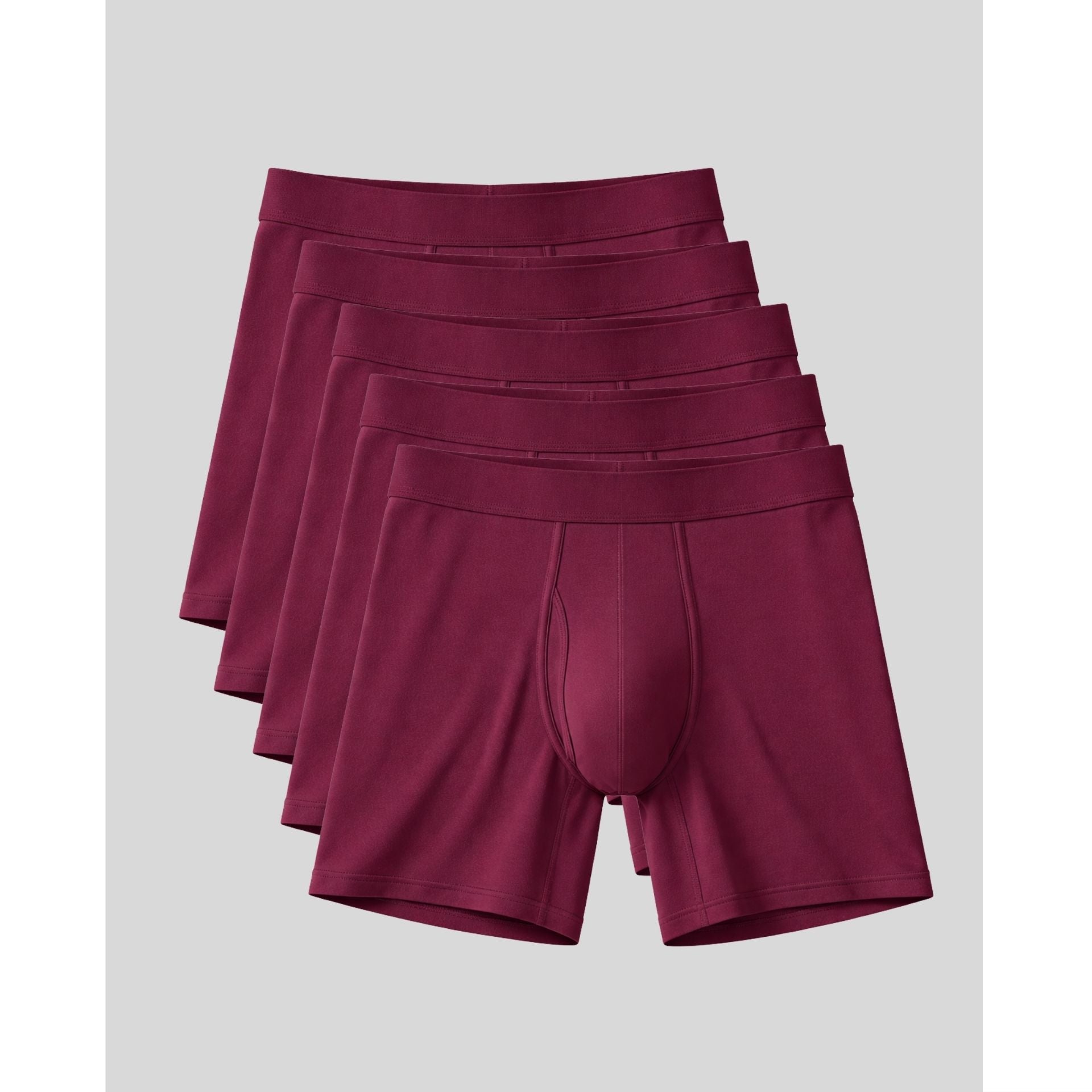 SilkCut Bamboo Boxer Briefs - 5 Pack