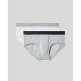 men's hip brief displayed flat