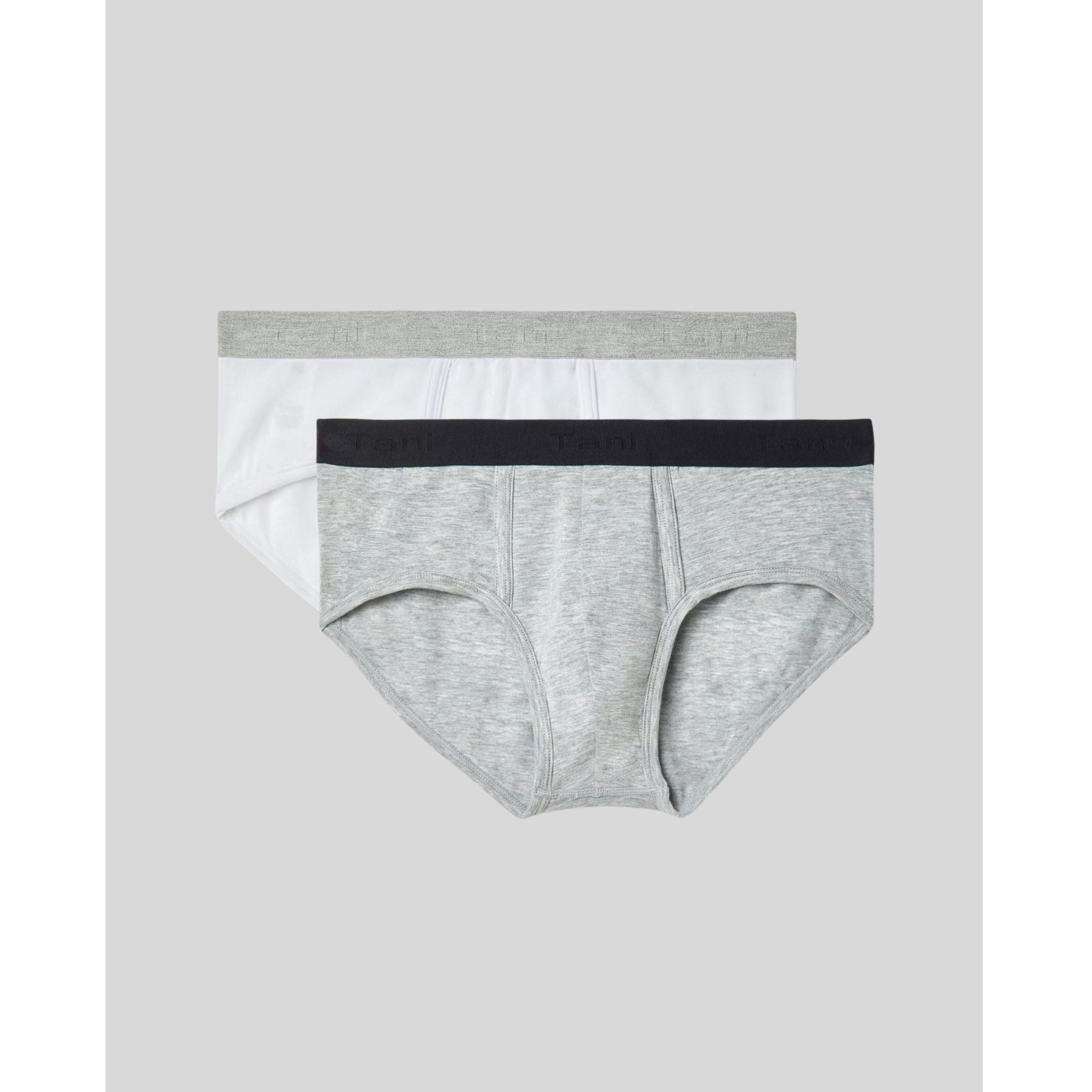 men's hip brief displayed flat