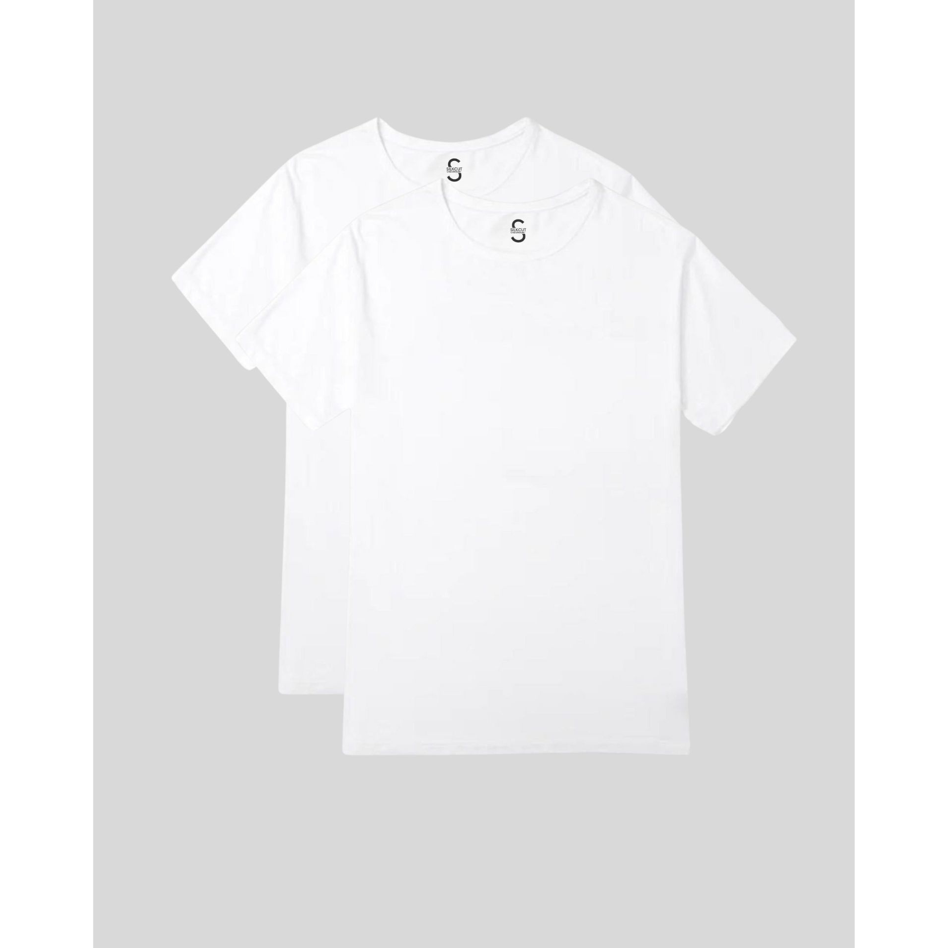 SilkCut Crew Neck T-Shirt - 2 Pack. Crafted for unbeatable comfort, perfect fit, and effortless style